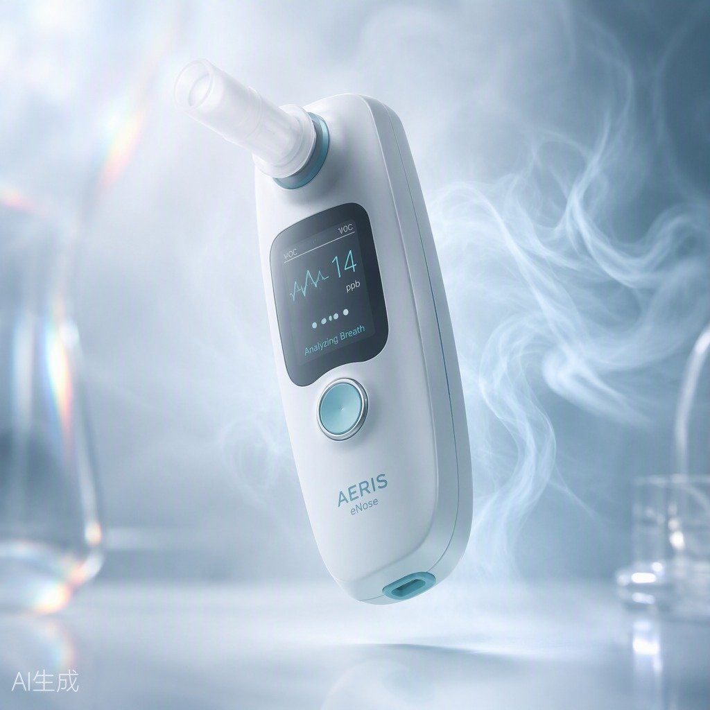 Dispositivo Breathomics (nariz electrónica VOC)