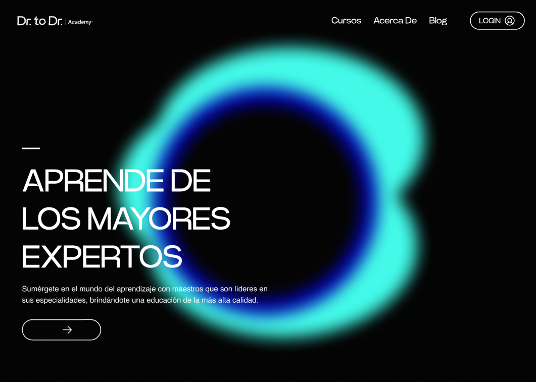 App educativa médica Dr to Dr Academy