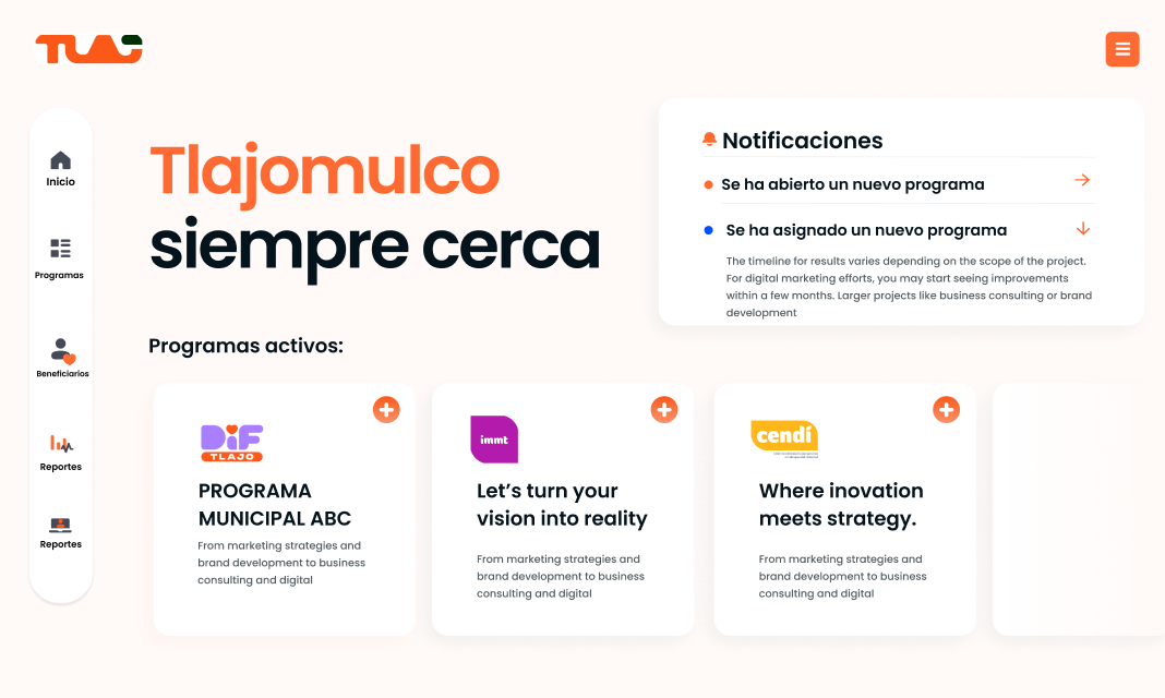 Dashboard municipal de Tlajomulco — indicadores